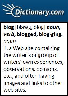 what does blog mean